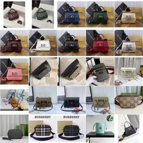 Gucci Valentino super hot new retro crossbody bag textured women's bag-2625  